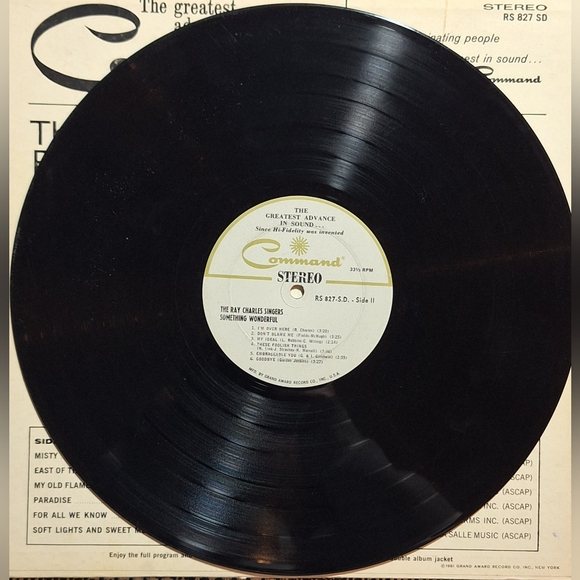 THE RAY CHARLES SINGERS LP vinyl - Picture 7 of 8